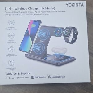 YOXINTA 3-in-1 Wireless Charger